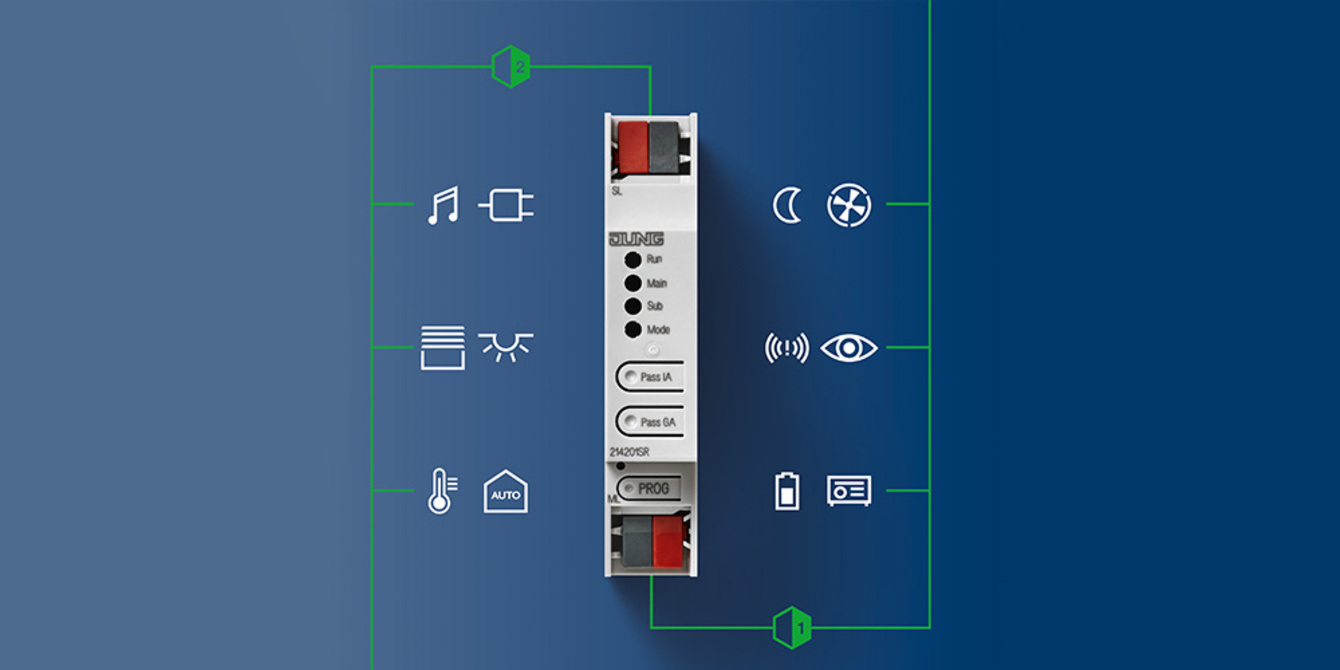 KNX Bereichs- und Linienkoppler bei Schenker Elektrotechnik Inh. Mustafa Sen in Hanau